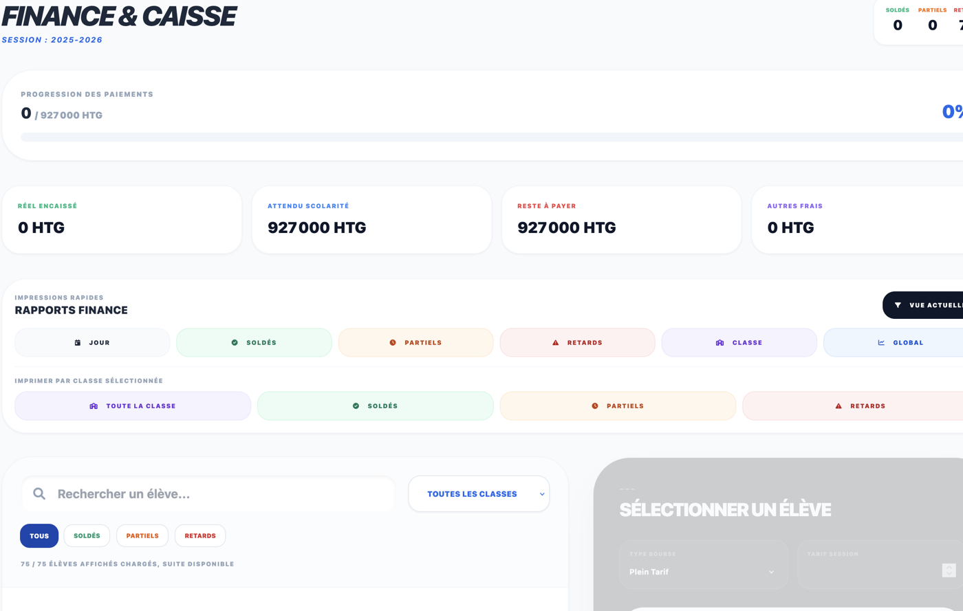 Suivi financier et paiements scolaires dans ixiskool